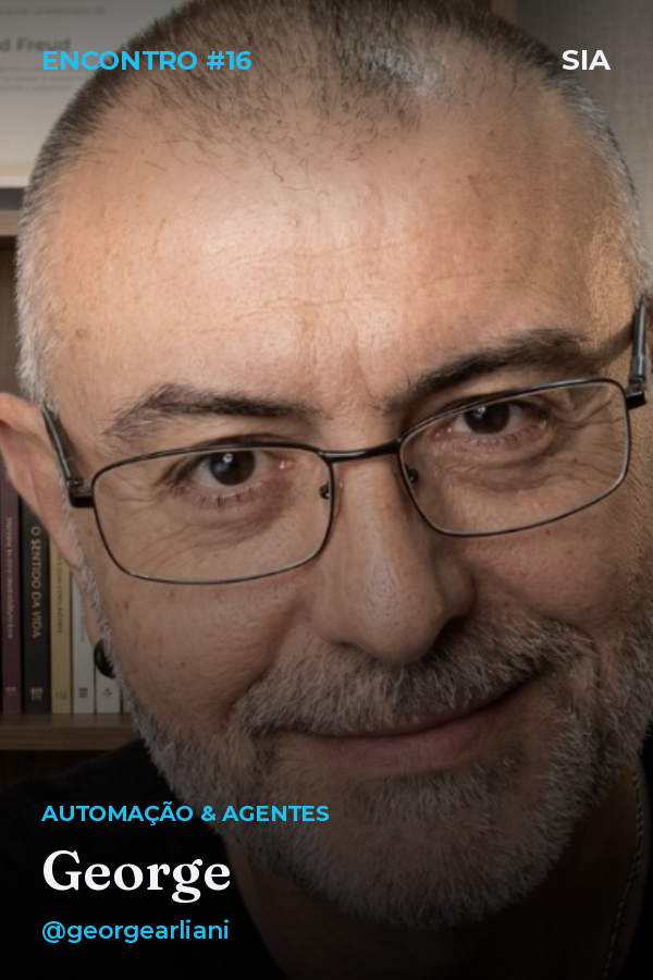 Capa do encontro #16 com George